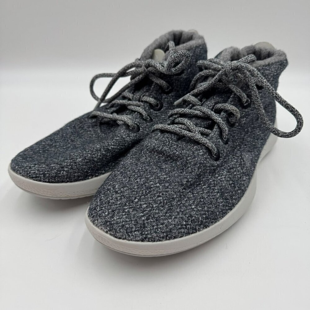 Allbirds Gray Mizzle Hi Top Merino Wool Sneaker Mens Size 10 Comfortable